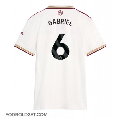 Arsenal Gabriel Magalhaes #6 Tredjetrøje Dame 2025-26 Kortærmet Arsenal Gabriel Magalhaes #6 Tredjetrøje Dame 2025-26 Kortærmet